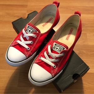 Red Converse Ballet sneaker